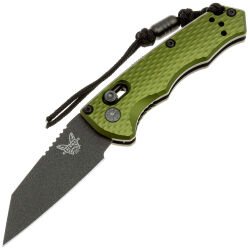 Нож Benchmade Auto Immunity сталь CPM-M4 рукоять Woodland Green Aluminum (2900BK-2)