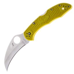 Нож Spyderco Tasman Salt 2 сталь H-1 рукоять Yellow FRN (C106PYL2)