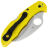 Нож Spyderco Tasman Salt 2 сталь H-2 рукоять Yellow FRN (C106PYL2)