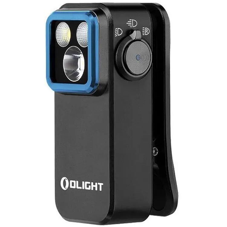 Фонарь Olight Oclip Pro Black Luminus SFT-12/Red холодный белый