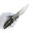 Нож Real Steel Hoeft satin сталь S35VN рукоять Titanium/Green Micarta (7901GM)
