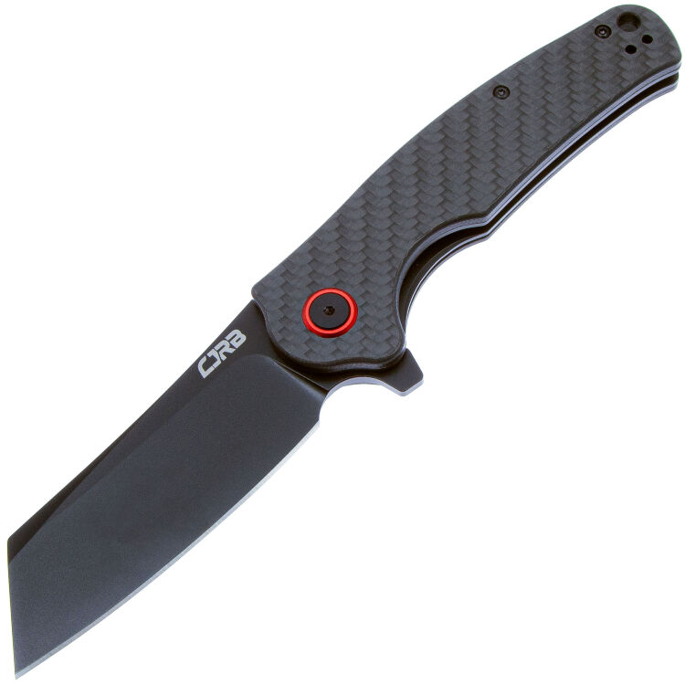 Нож CJRB Crag Black сталь AR-RPM9  рукоять Carbon Fiber (J1904-BCF)