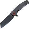 Нож CJRB Crag Black сталь AR-RPM9  рукоять Carbon Fiber (J1904-BCF)
