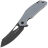 Нож Mr.Blade Wyvern Spay Point blackwash сталь AUS-8 рукоять Grey FRN
