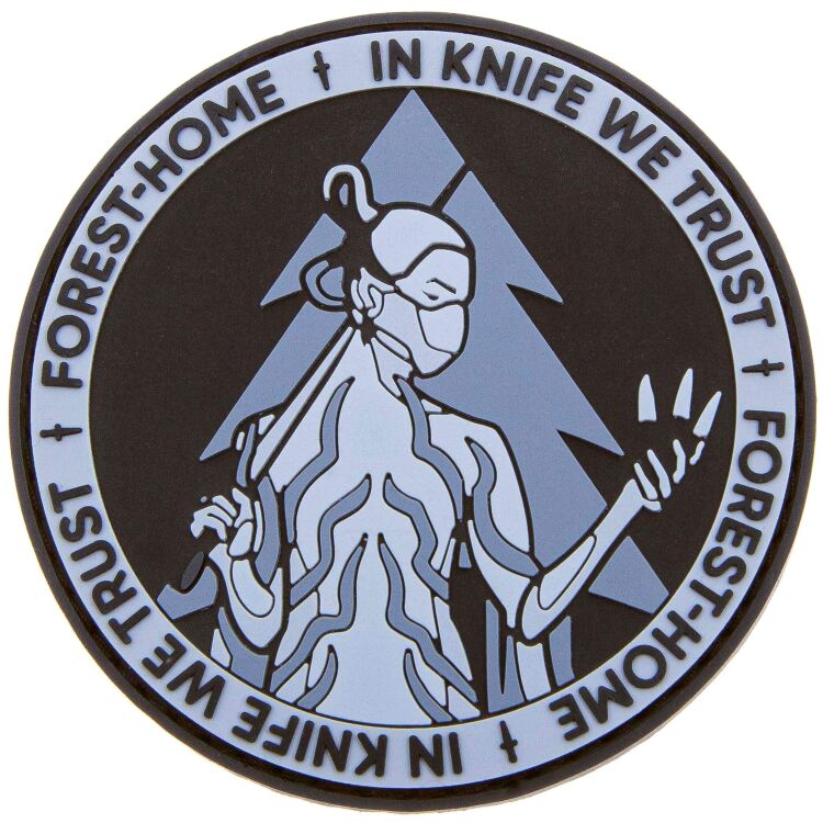 Патч Forest-Home In Knife We Trust Retro PVC