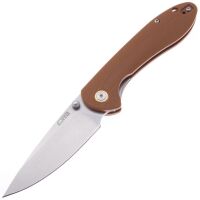 Нож CJRB Feldspar сталь D2 рукоять Brown G10