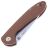 Нож CJRB Feldspar сталь D2 рукоять Brown G10 (J1912-BNC)