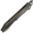 Нож Tenable Colibri Tech grey TiCn сталь Nitro-V рукоять Black/Green G10