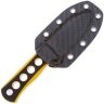 Нож QSP Canary stonewash сталь 14C28N рукоять Black/Yellow G10 (QS141-A1)