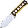 Нож QSP Canary stonewash сталь 14C28N рукоять Black/Yellow G10 (QS141-A1)