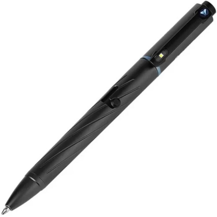 Тактическая ручка-фонарь Olight Open Glow Pro Black LED/Green laser