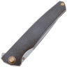 Нож складной Гудзон облегченный сталь M398 рукоять торцевой карбон/титан бронза (Чебурков А.И.)