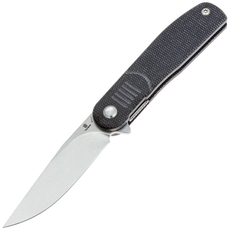 Нож Tenable Einar stonewash сталь NItro-V рукоять Black Micarta