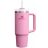 Термокружка Stanley Quencher H2.0 с трубочкой 0.88л розовая (10-11912-064)