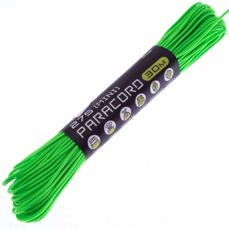 Паракорд CORD 275 Neon green 30м