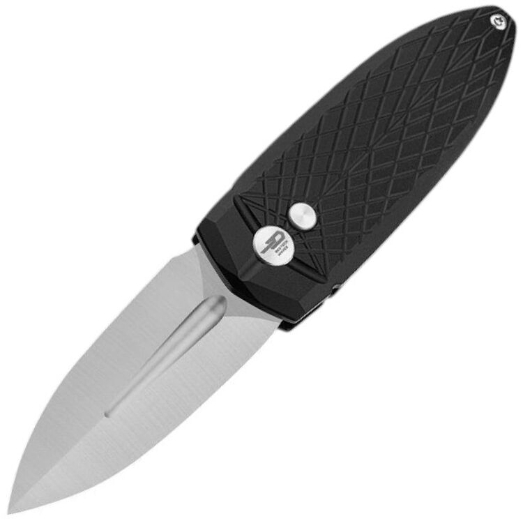 Нож Bestech Ququ satin сталь 14C28N рукоять Black Aluminium (BG57B-1)