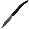 Нож Daggerr Navaja Clasico сталь Damascus рукоять Carbon Fiber