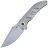 Нож WE Knife Riff-Raff beadblast сталь CPM-20CV рукоять Beadblasted Gray Ti (WE22020B-4)