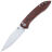 Нож Petrified Fish Grow satin сталь K110 рукоять Black/Red Gmascus G10