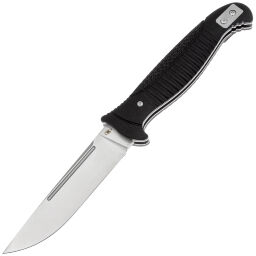 Нож Reptilian Финка 1 satin сталь D2 рукоять Black G10