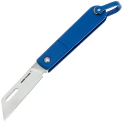 Нож Real Steel Baby Barlow satin сталь 12C27 рукоять Blue Stainless steel (8031D)