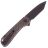 Нож CIVIVI Elementum Tanto Blackwash сталь D2 рукоять Brown Matrix Micarta (C907T-D)