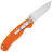 Нож Steelclaw Крыса сталь AUS-8 рукоять Orange G10