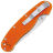 Нож Steelclaw Крыса сталь AUS-8 рукоять Orange G10