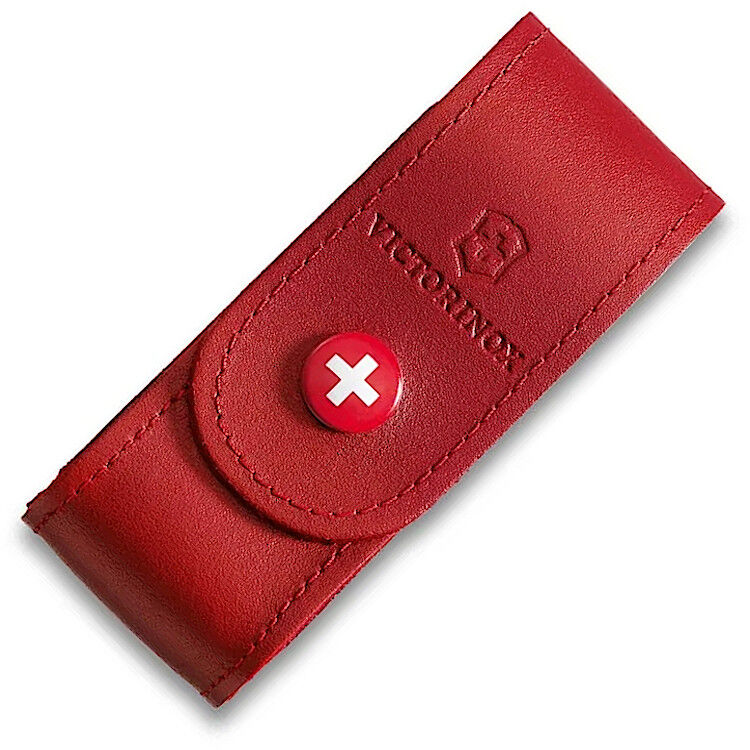 Чехол для ножа Victorinox 91мм кожа красная (4.0520.1)