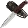 Нож Kizlyar Supreme Severus сталь VG-10 Cryo Stonewash рукоять Black/Red G10 (кайдекс)