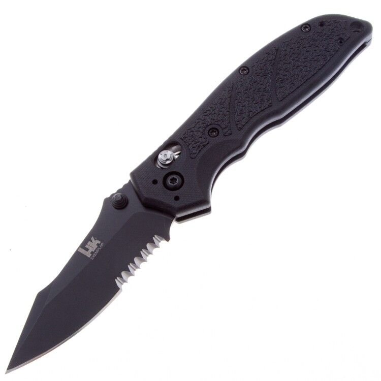 Нож Hogue/H&K Exemplar Black PS сталь 154CM рукоять Black G10