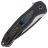 Нож WE Knife Button Lock Kitefin blackwash сталь CPM-20CV рукоять Black Ti/Arctic Storm FatCarbon