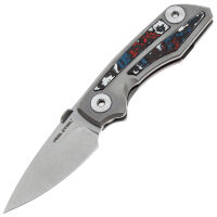 Нож Real Steel Delta 2600 сталь S35VN рукоять Ti/Nebula Fatcarbon (7101NB)