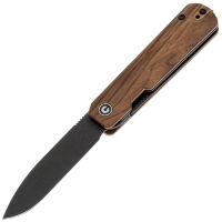 Нож CIVIVI Sendy Drop point blackwash сталь Nitro-V рукоять Guibourtia Wood (C21004A-2)