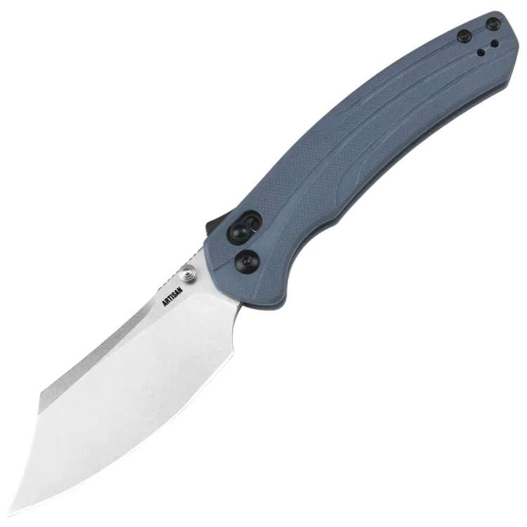 Нож Artisan Cutlery Simoon stonewashed сталь AR-RPM9 рукоять Blue G10