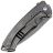 Нож WE Knife Nexusia gray сталь CPM-20CV рукоять Polished Gray Ti (WE22044-6)