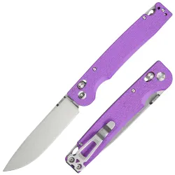 Нож Daggerr Dropet DL stonewash сталь 8Cr14MoV рукоять Purple FRN