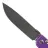 Нож Daggerr Dropet DL stonewash сталь 8Cr14MoV рукоять Purple FRN