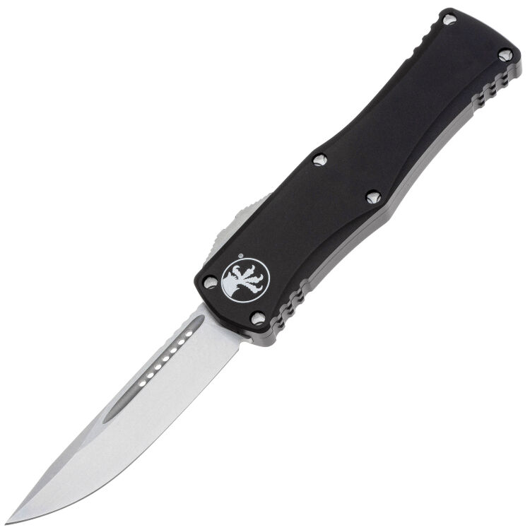 Нож Microtech Hera S/E stonewash сталь M390 рукоять Black Aluminium (703-10)