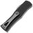 Нож Microtech Hera S/E stonewash сталь M390 рукоять Black Aluminium (703-10)