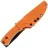 Нож Град Горький Леший сталь AUS-10Co рукоять Orange G10