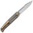 Нож TuoTown Fin сталь M390 рукоять Bronze Crystal/GraphiteTitanium