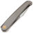 Нож TuoTown Fin сталь M390 рукоять Bronze Crystal/GraphiteTitanium