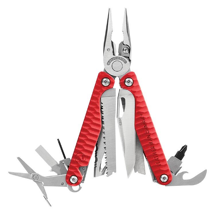 Мультитул Leatherman Charge Plus Red G10