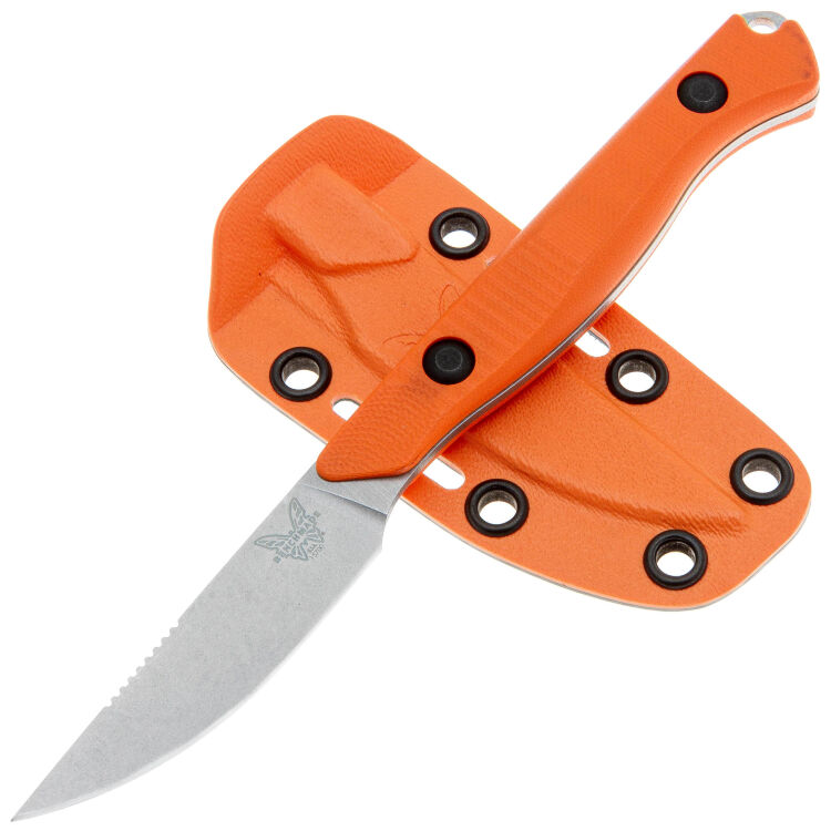 Нож Benchmade Flyway сталь CPM-154 рукоять Orange G-10 (15700)