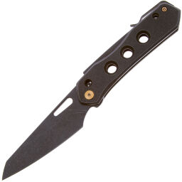 Нож We Knife Vision R Blackwash сталь CPM-20CV рукоять Black Titanium (WE21031-2)