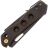 Нож WE Knife Vision R Blackwash сталь CPM-20CV рукоять Black Titanium (WE21031-2)