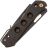 Нож WE Knife Vision R Blackwash сталь CPM-20CV рукоять Black Titanium (WE21031-2)