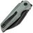 Нож Tenable Rafe L blackwash сталь 14C28N рукоять Green Micarta