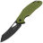 Нож Mr.Blade Wyvern Spay Point blackwash сталь AUS-8 рукоять Olive FRN